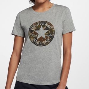 NWT Camo Converse Chuck All Star Patch T-Shirt